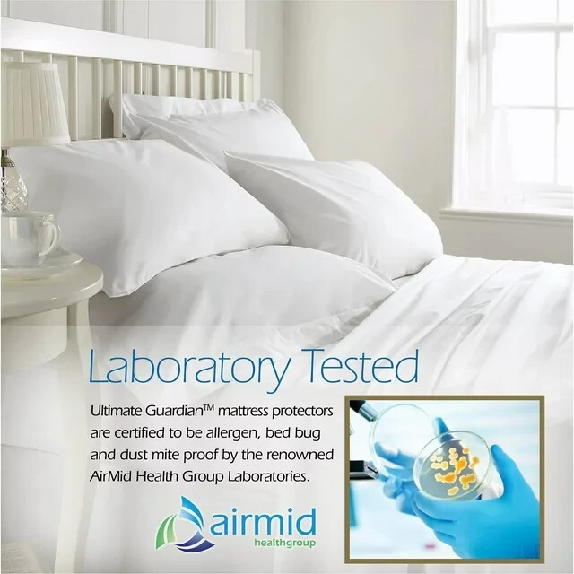 Ultimate Guardian Bed Bug Proof Zippered Mattress Protector, Twin