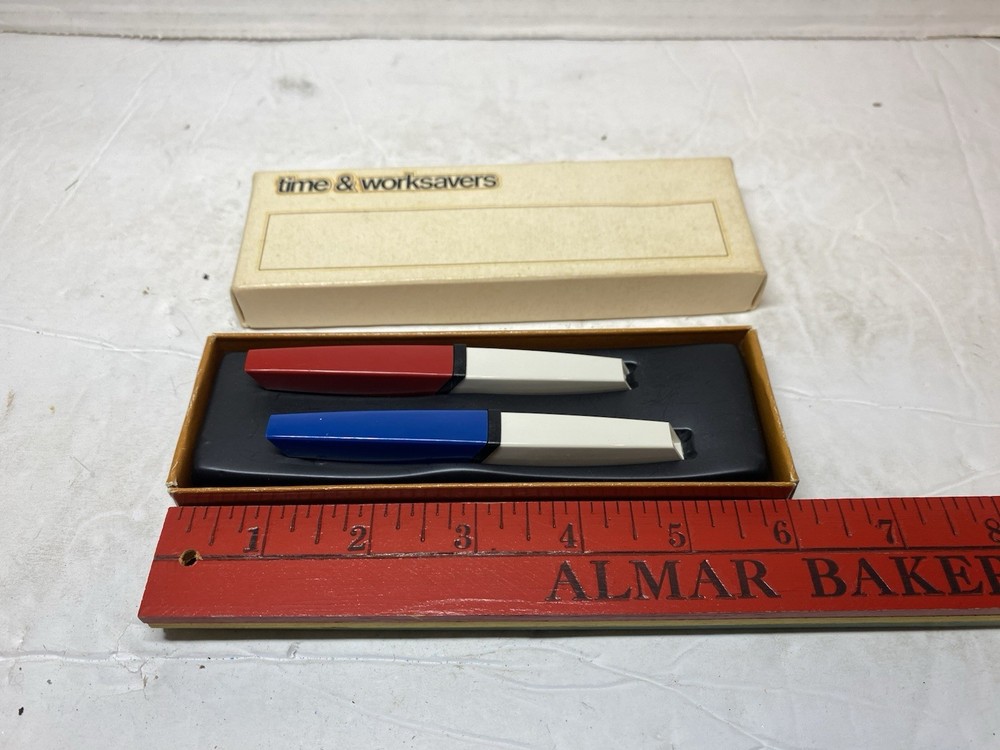 Vintage Time & Worksaver Set With Box