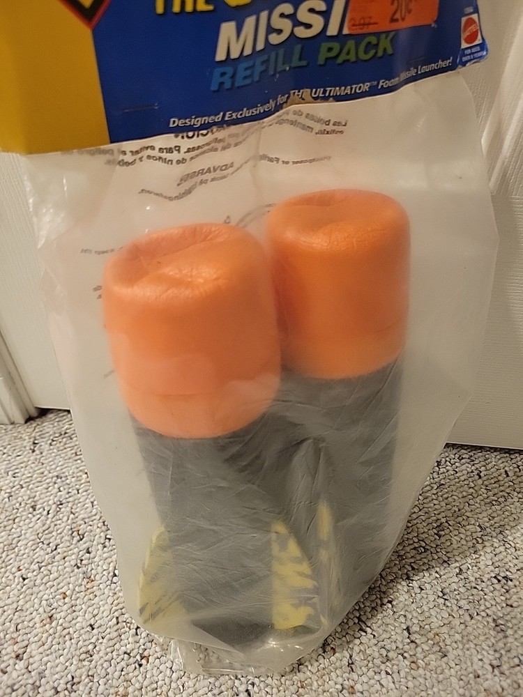 Rare Mattel Ultimator Missile Refill Pack