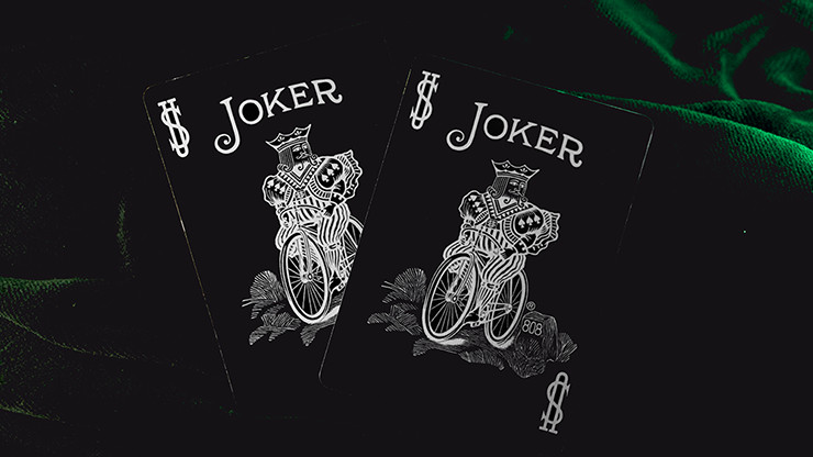 Bicycle Reverse (Green) Playing Cards Rider Back Deck NEW SEALED