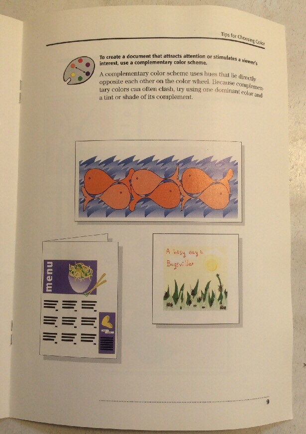 Hewlett Packard HP Creating Colorful Documents Manual Guide English