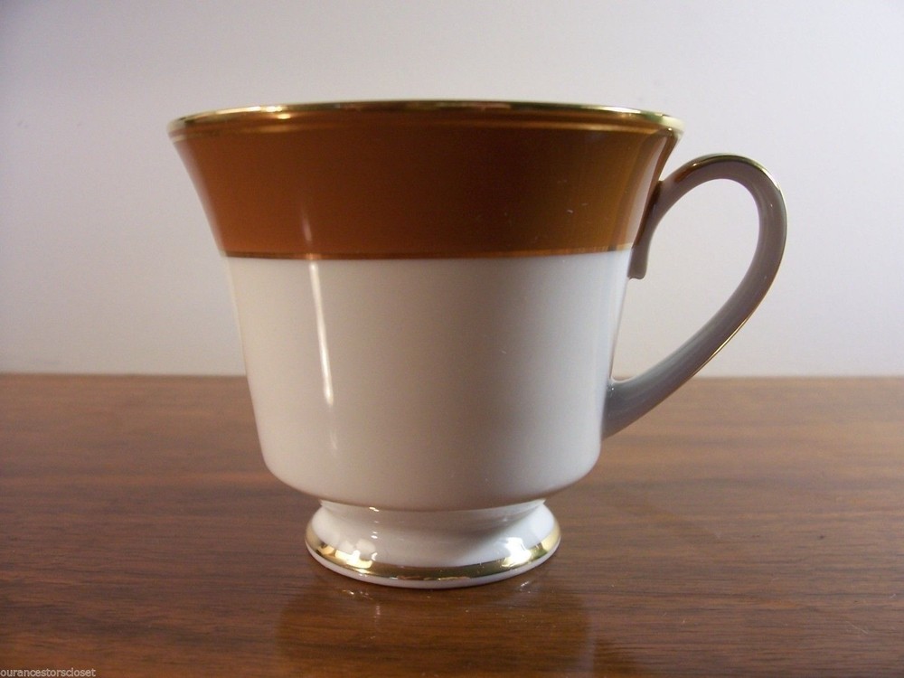 Noritake Legacy Dinnerware Granada Pattern 2794 Brown Rim Gold Trim Select Piece