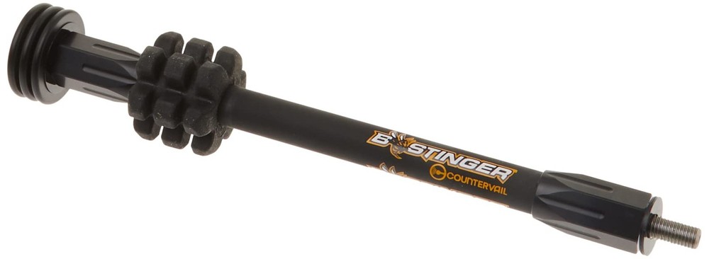 Bee Stinger B-Stinger MicroHex Stabilizer Matte 8", Black 8 In.,