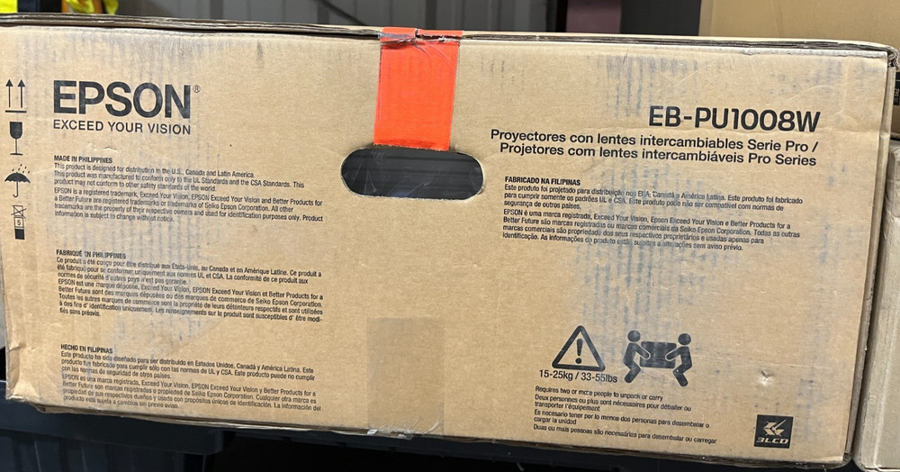 Epson EB-PU1008W - V11HA33920