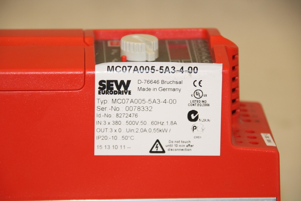 SEW MC07A005-5A3-4-00 Variable Frequency Drive