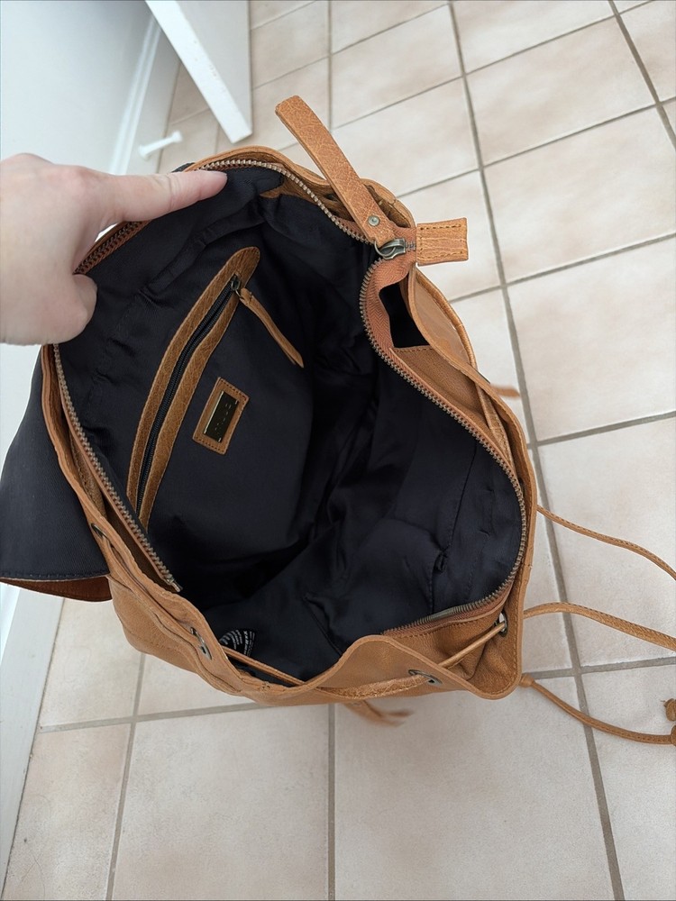 MUUD Leather Backpack Bag