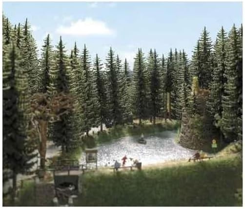 2 Realistic Tall Fir Tree