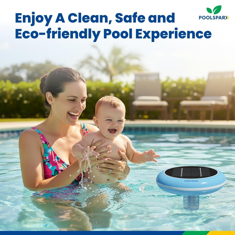 Solar Pool Ionizer – Copper Pool Ionizer for Above Ground & Inground Pools