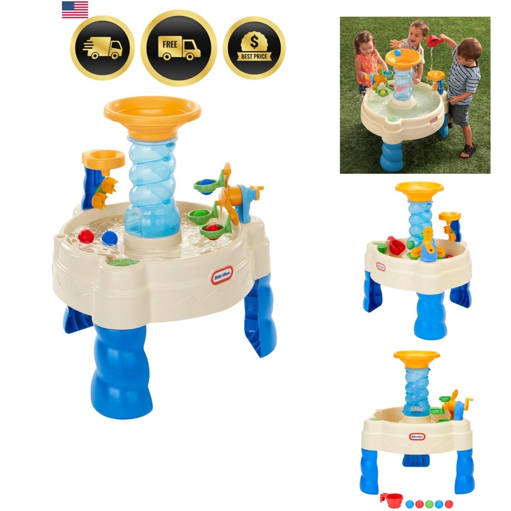 Spiralin' Seas Waterpark Play Table, Multicolor