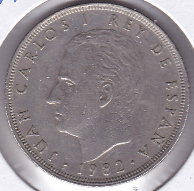 1982 Spain 25 Pesetas L2