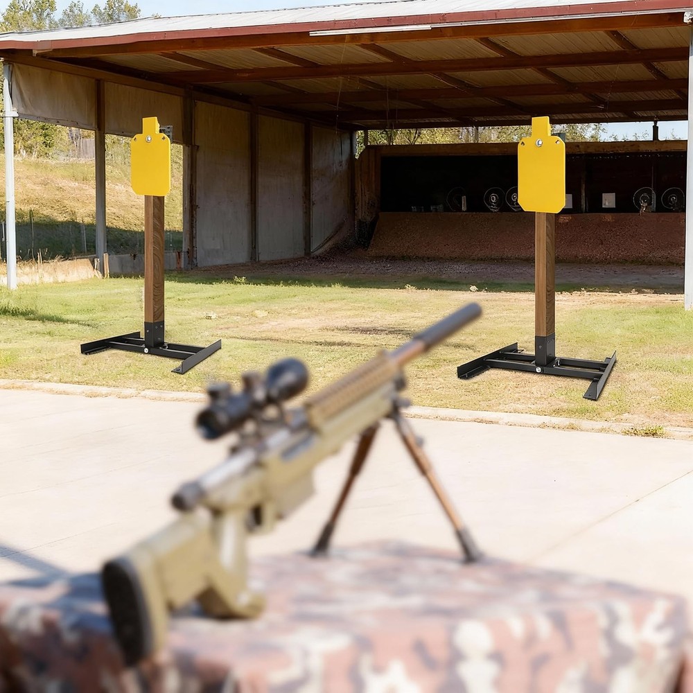 2X4 Shooting Target Stand Base, Double T-Shaped Stand-1 Set