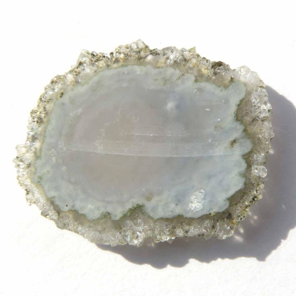 Stalactite Flower Slice Polished Both Sides VX667
