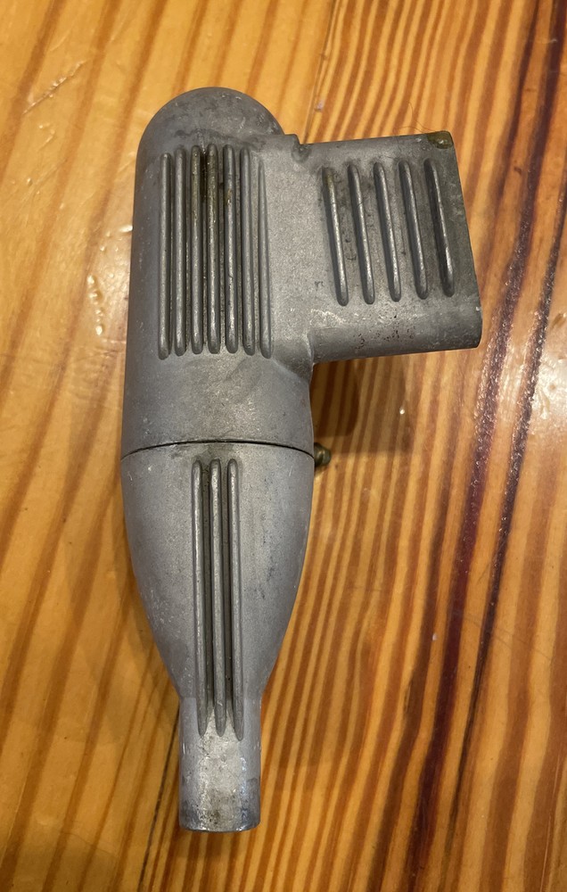 VINTAGE K&B 40 RC ENGINE WITH K&B MUFFLER *UNTESTED*