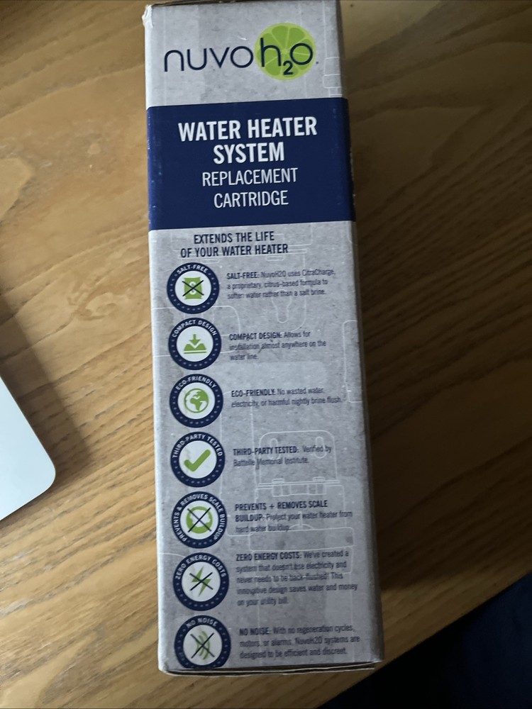 NuvoH2O Water Heater System Replacement Cartridge