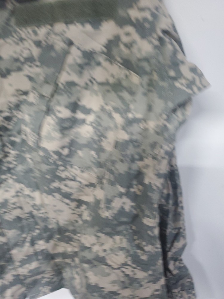 Bin# Medium Regular Army Combat Uniform ACU 50/50 Combat Top Coat