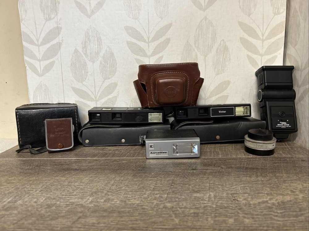 Miscellaneous Camera And Accessories Lot