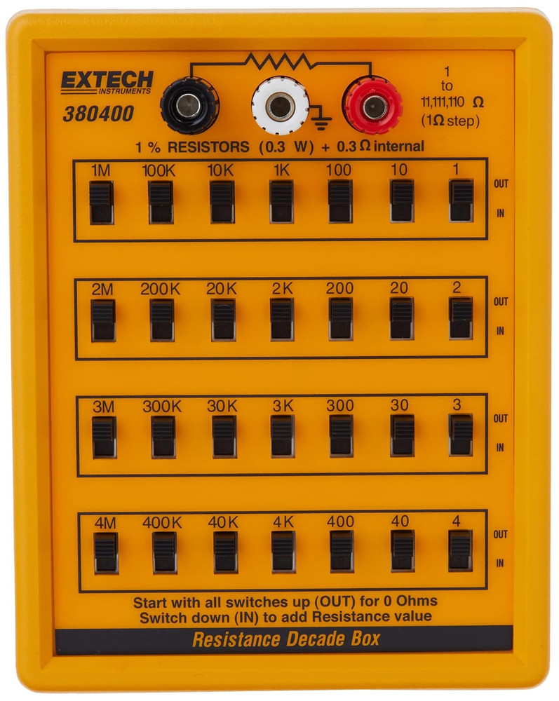 380400 Resistance Decade Box