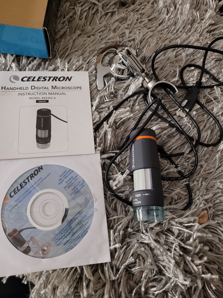 CELESTRON Handheld Digital Microscope Model No.44302-A