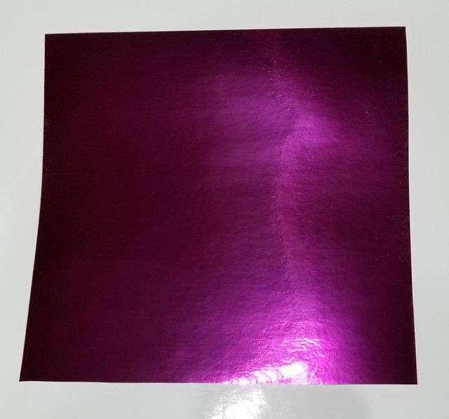 Raspberry Chrome Mirror Cutter Sign Vinyl 24" x 30 ft