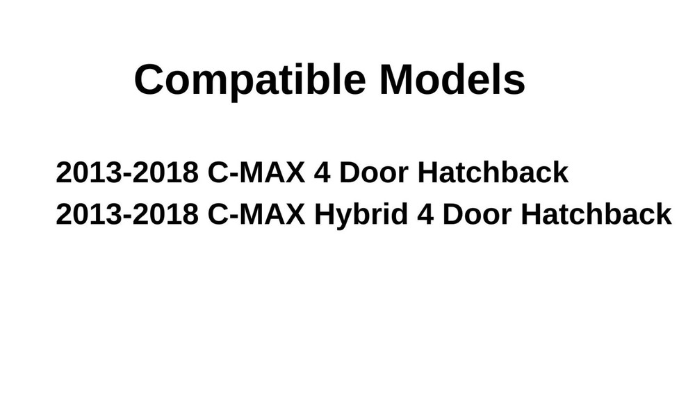 Fits 2013-2018 Ford C-MAX Driver Left Side Front Door Window Glass