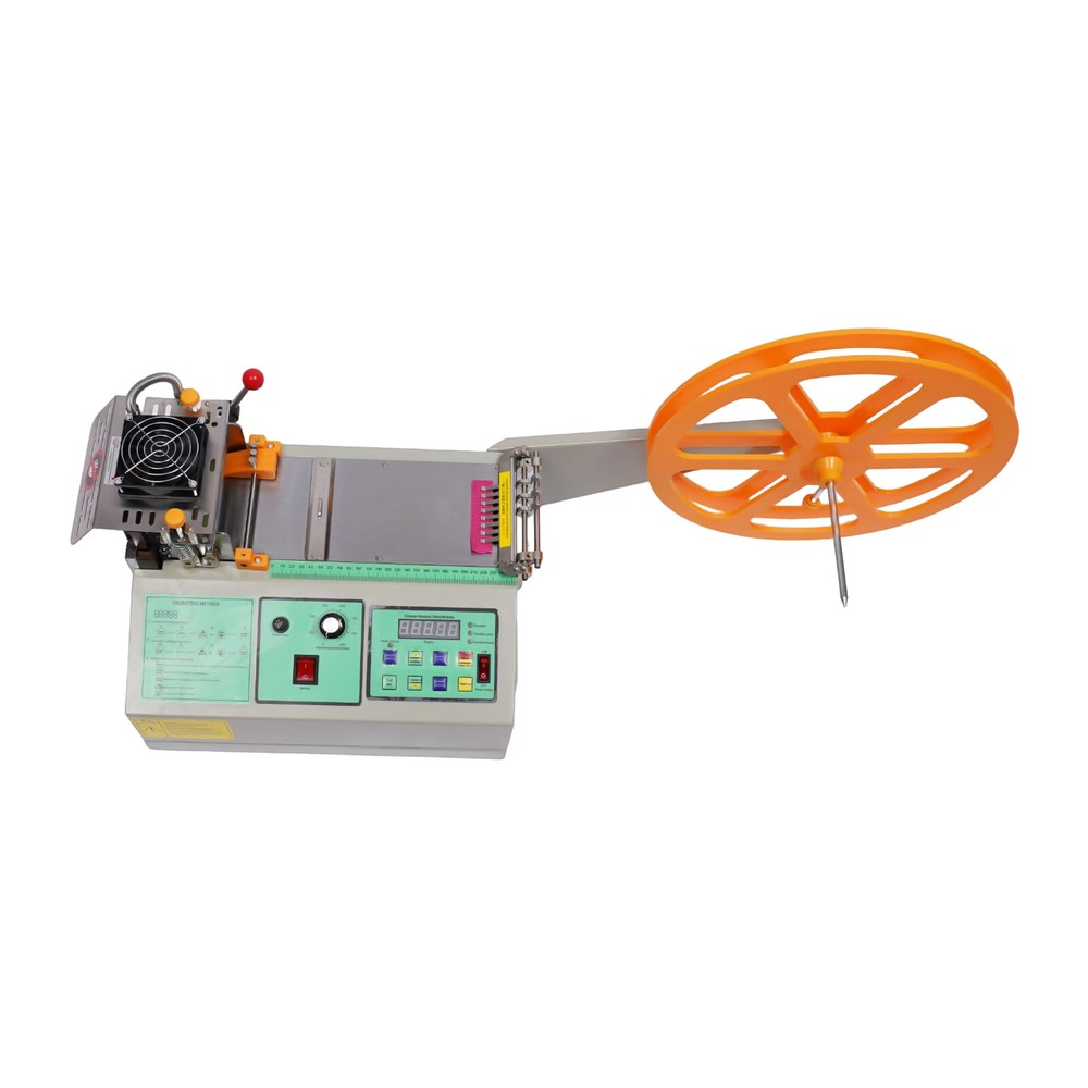 Hot & Cold Webbing Tape Cutting Machine 280W Automatic Textile Ribbon Cutter