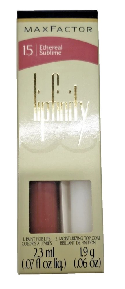 NEW Max Factor Lipfinity Lipstick-15 Ethereal