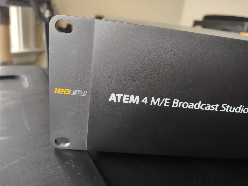 ATEM 4 M/E Broadcast Studio 4K Switcher - Original Packaging