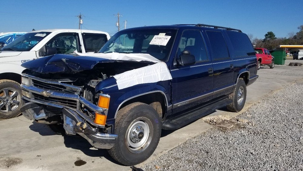98 CHEVY SUBURBAN 2500 DASH MOUNTED AC TEMPERATURE HVAC CONTROL PANEL
