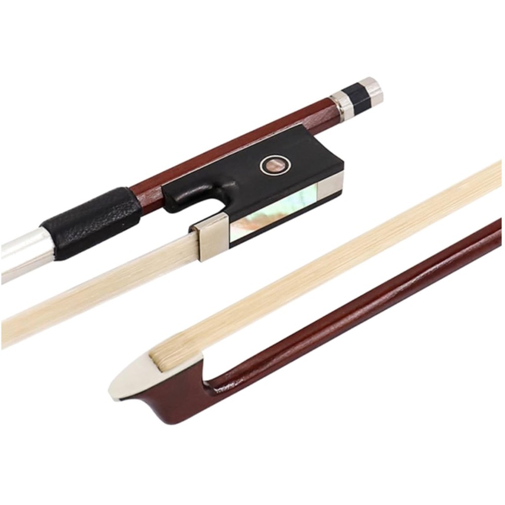 AAA+ Mongolia White Horsetail Violin Bow - Full Size