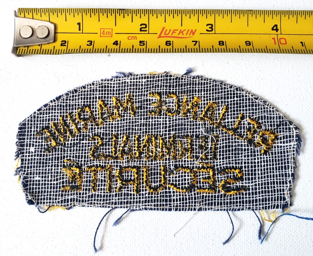 Vintage RELIANCE MARINE TERMINALS Security Sécurité Quebec Patch