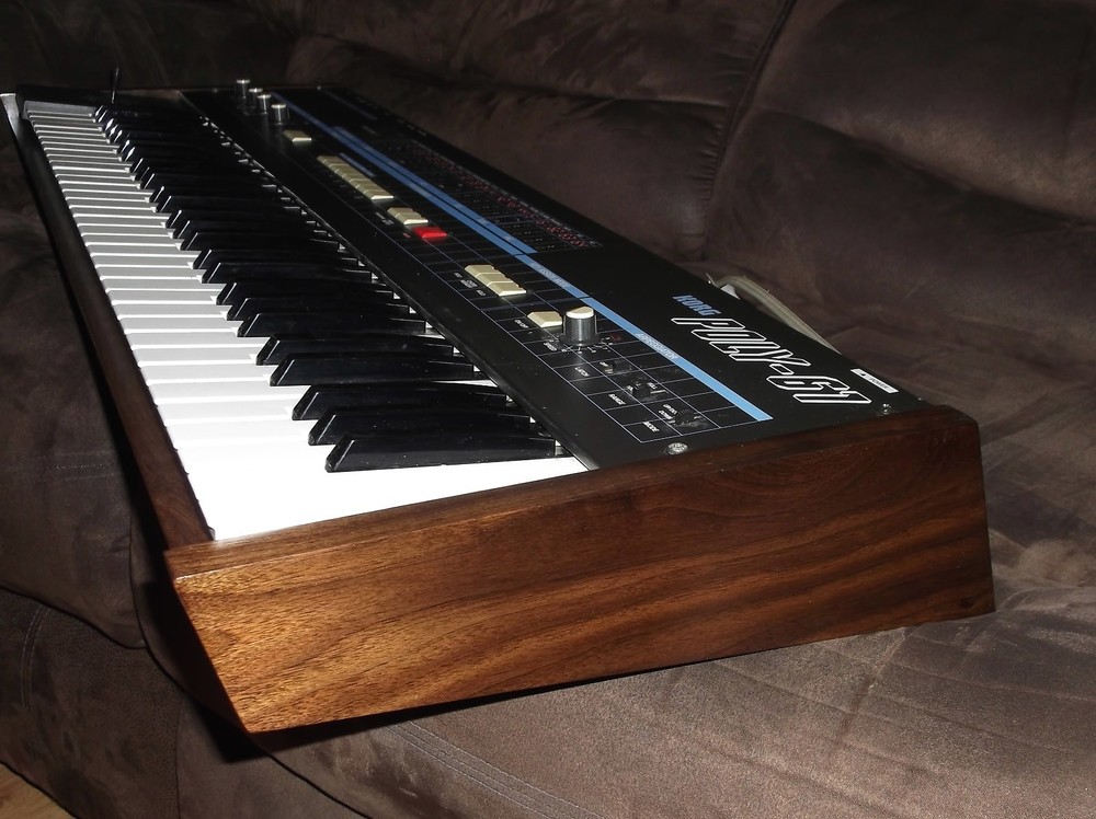 Korg Poly-61 Synthesizer Replacement Solid Walnut Chassis / Body / Case