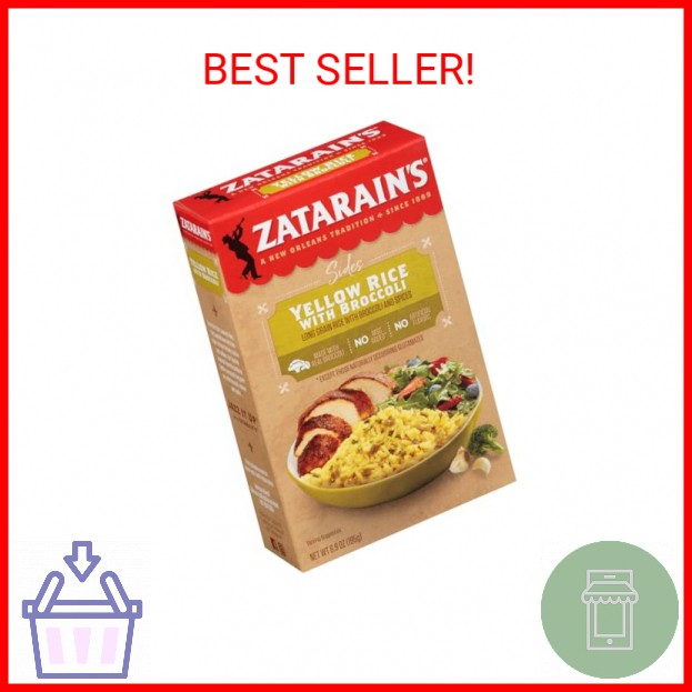 Zatarain's Yellow Rice with Broccoli, 6.9 oz