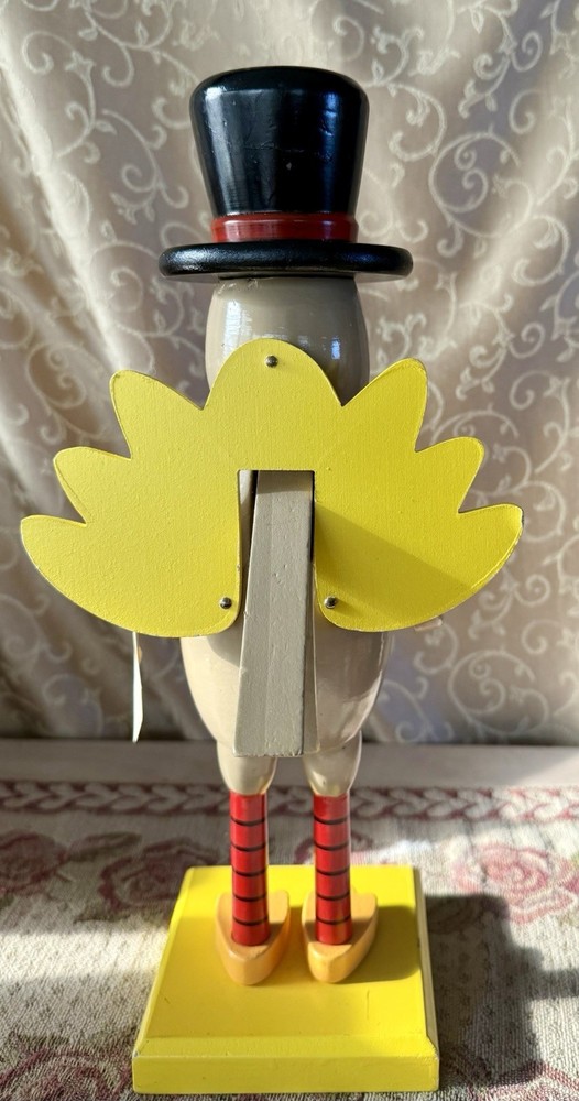 Target Limited Edition Turkey Nutcracker 2010 14” Tall Fall Thanksgiving