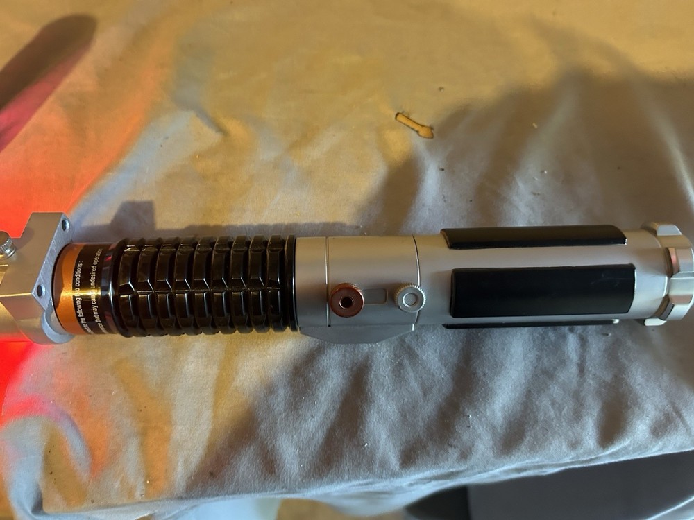 Master Replicas Lightsaber Construction Saber And Extra Attachments.