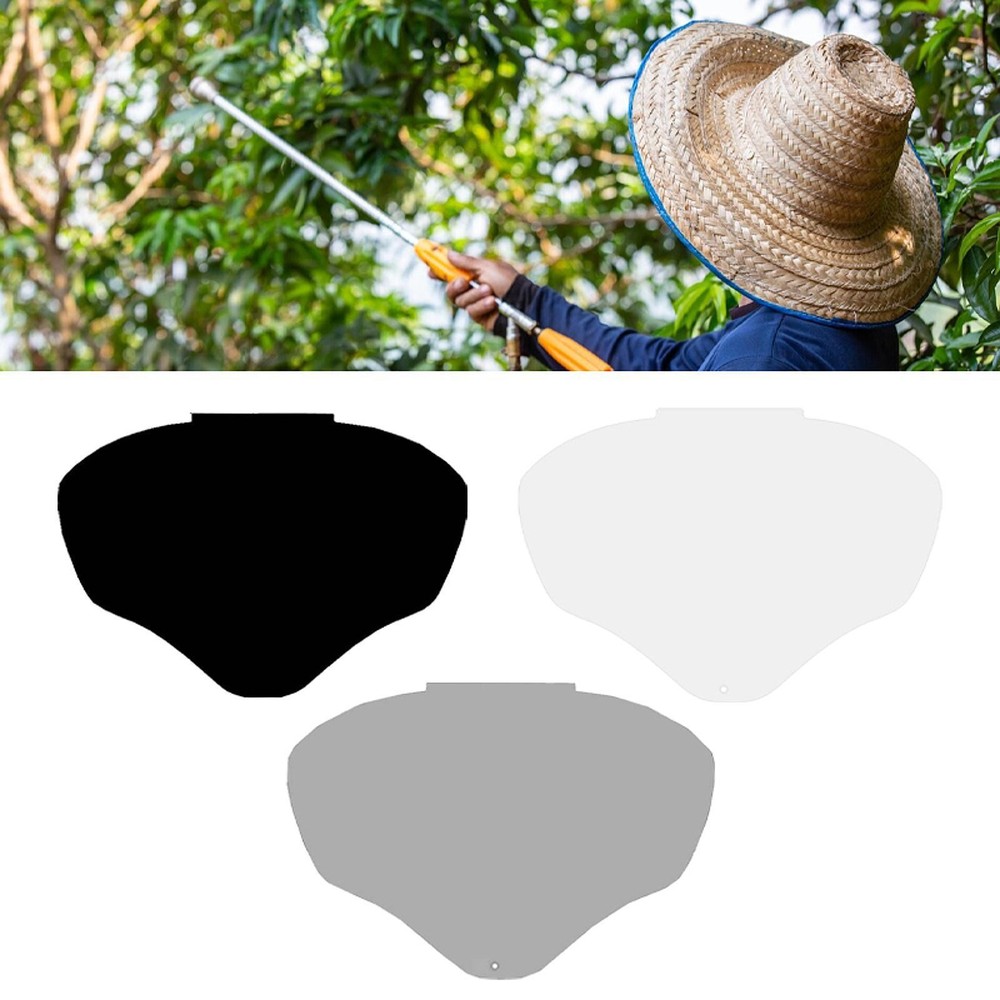 Protective Visor Face Shield Lens Flexible Versatile Hard Cap Accessory for