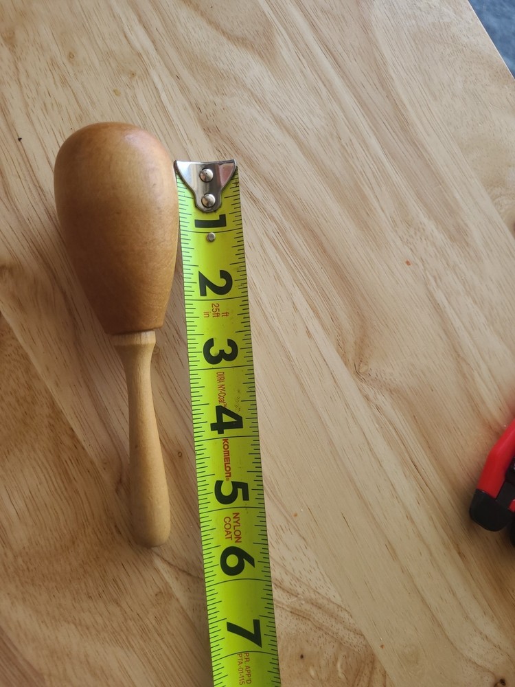Vintage Wooden Darning Egg