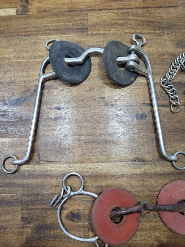 3 Sets Of Horse Riding Bits