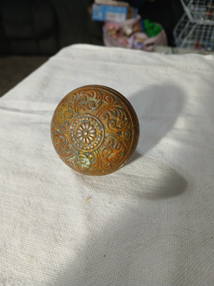 Antique Brass Doorknob