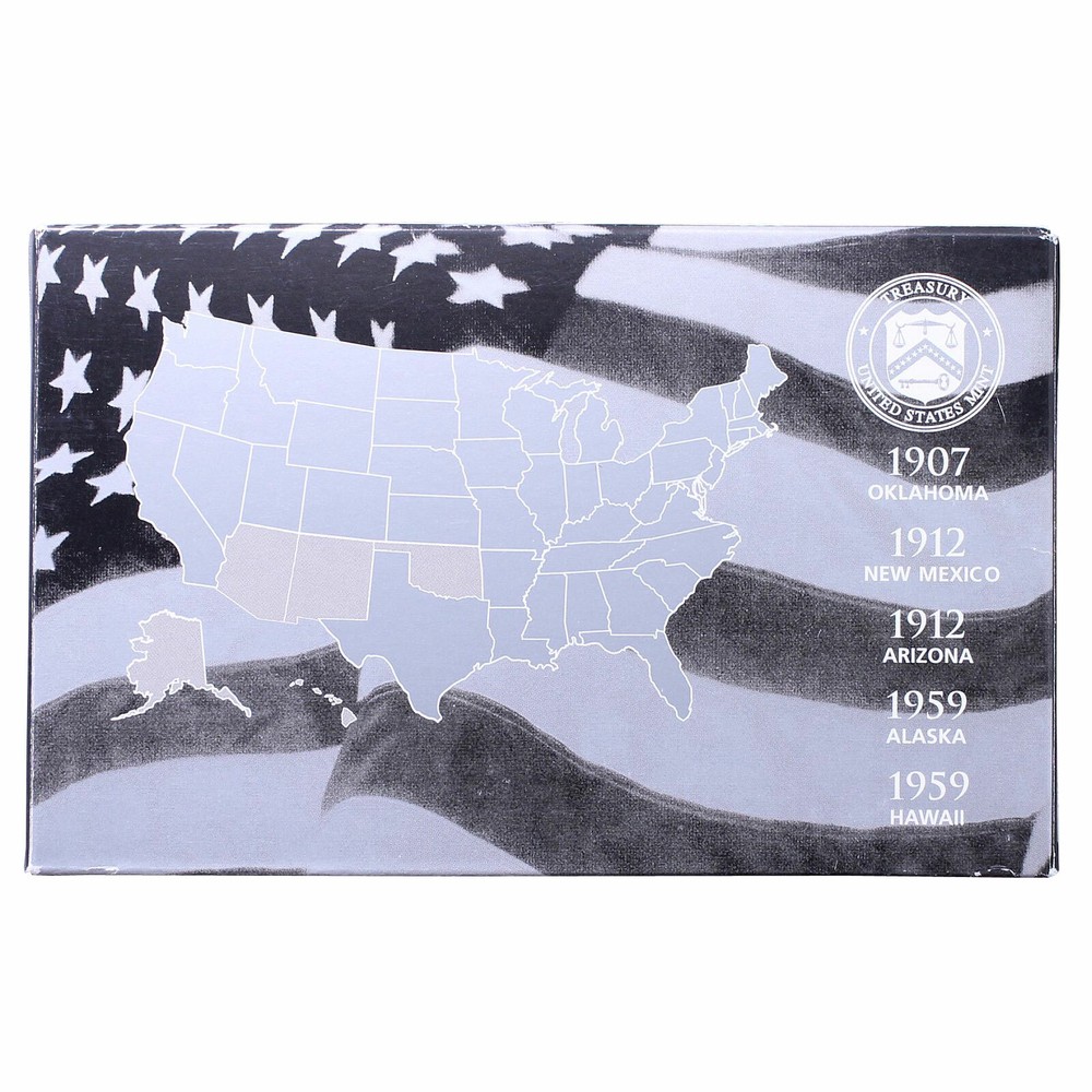 Empty Packaging Replacement Silver Quarter PS Box & COA No Coins 2008