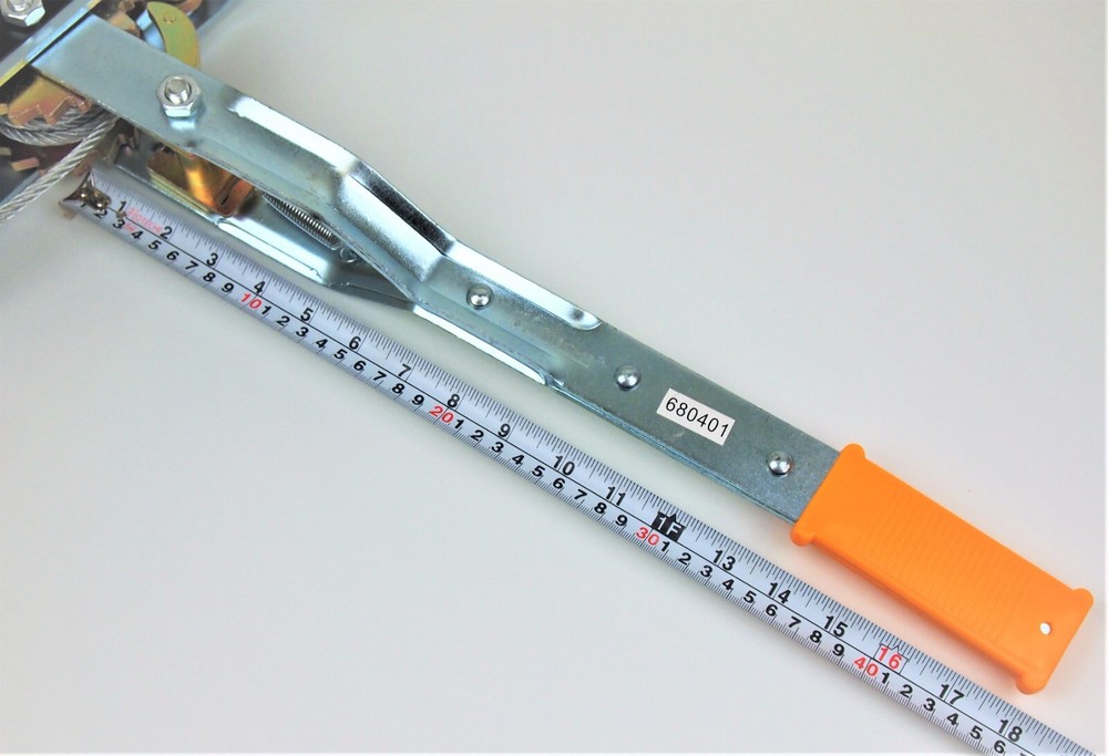 4 Ton H.D. Hand Cable Puller 3 Hooks Pulling Come A Long Gear Steel Cable