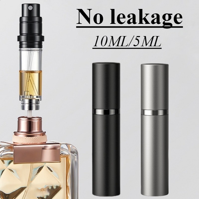 Mini Refillable Perfume Spray Bottles 5ml 10ml Atomizer Travel Cosmetic Vial