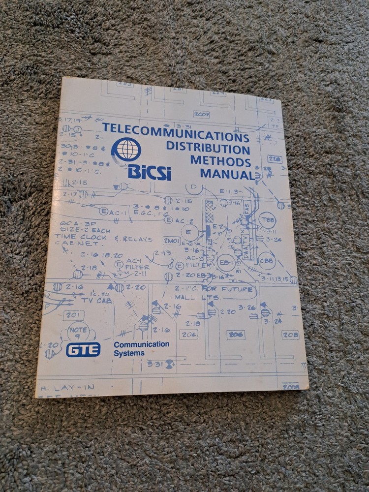 GTE BiCSi Telecommunications Distribution Methods Manual Telephones