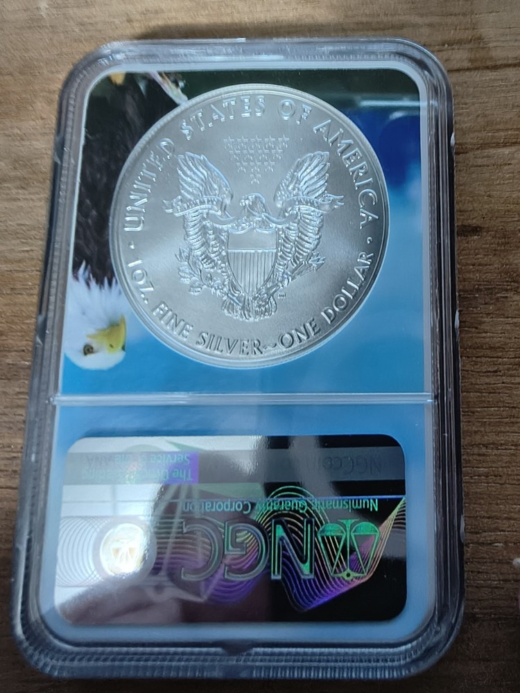 2019 MS70 FDOI Silver Eagle in Beautiful Eagle Core