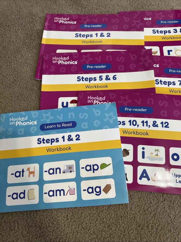 Hooked On Phonics Set Pre-K Kindergarten