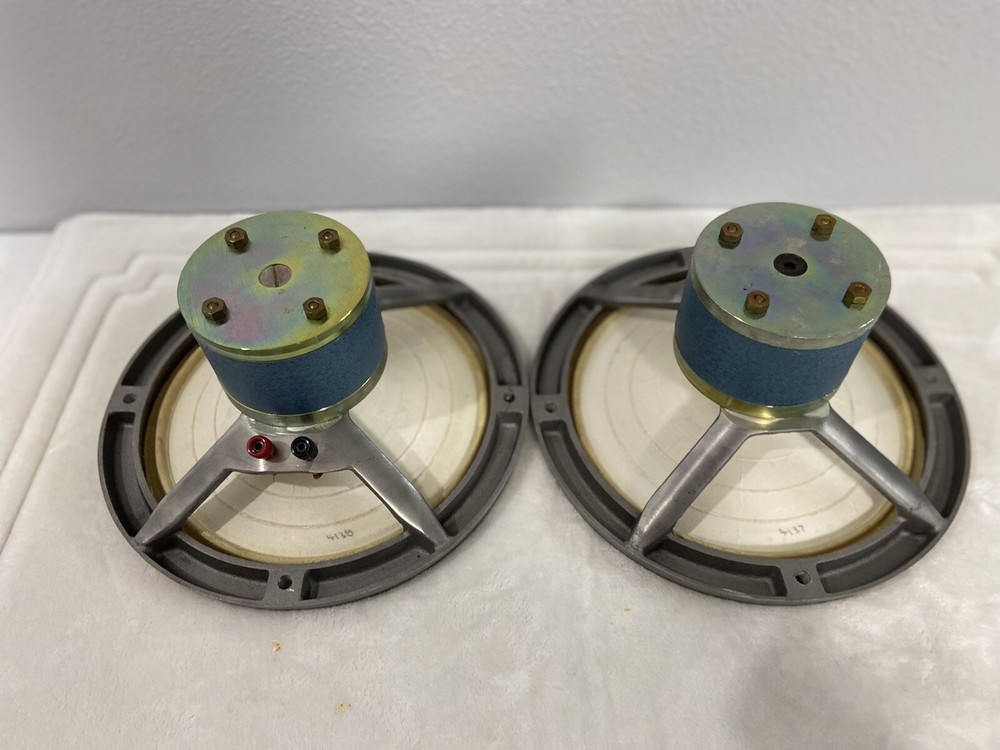 Pair HARTLEY - LUTH 220 MSG Pull Range ALNICO 10inch Speakers