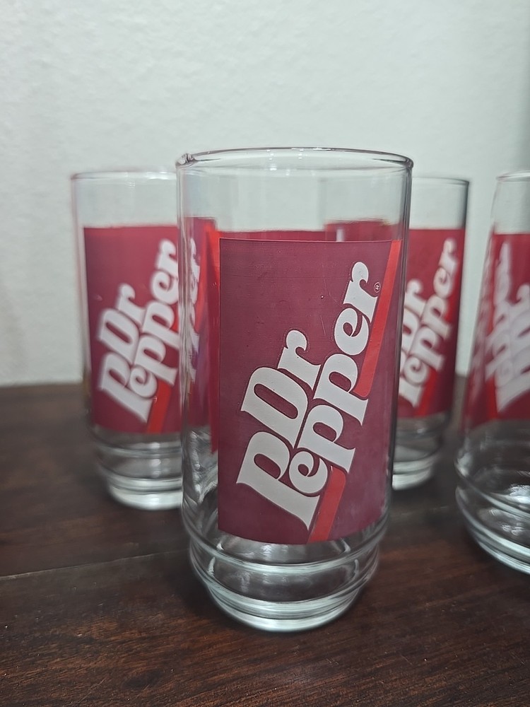 Dr Pepper Drinking Glasses