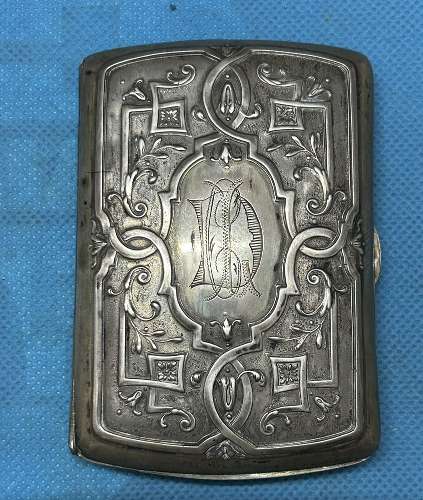 GERMANY SILVER CIGARETTE CASE !!