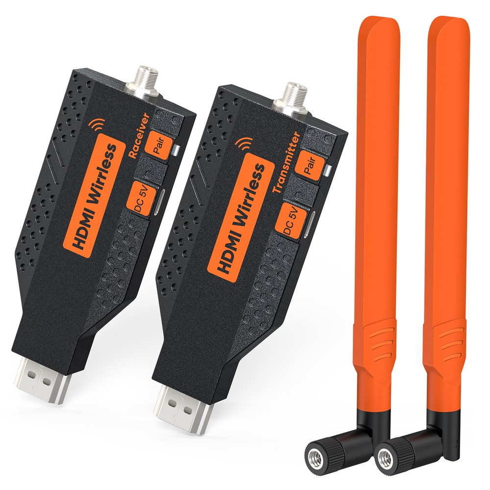 Long Range 1080P HDMI Wireless Extender Video Screen Transmitter & Receiver Kit