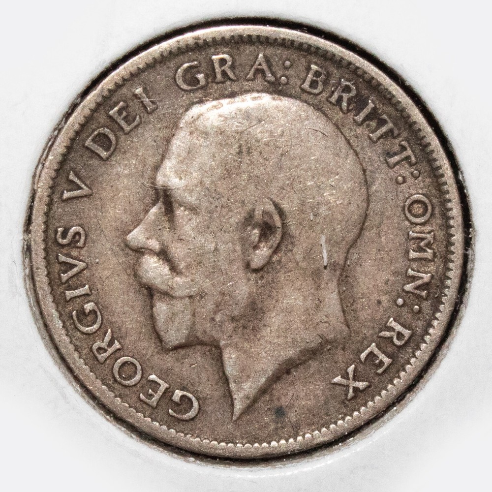 1918 Great Britain Six pence (L0953)