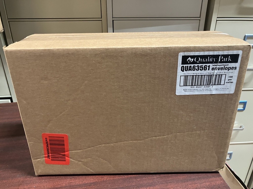 Quality Park 63561 Format String & Button Interoffice Envelopes - (100/CT) CK1